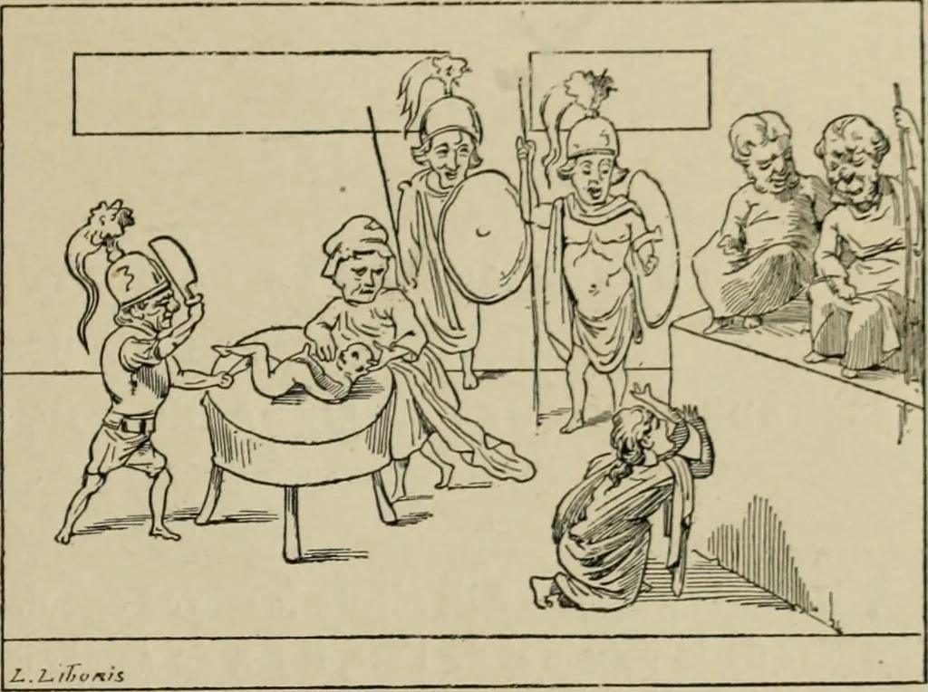 An illustration from L'art du rire et de la caricature, 1892, leaf 28