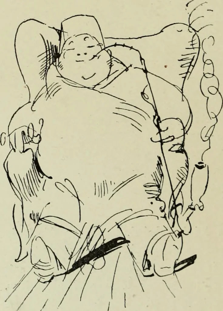 An illustration from L'art du rire et de la caricature, 1892, leaf 281