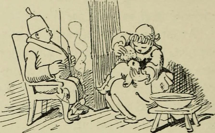 An illustration from L'art du rire et de la caricature, 1892, leaf 283