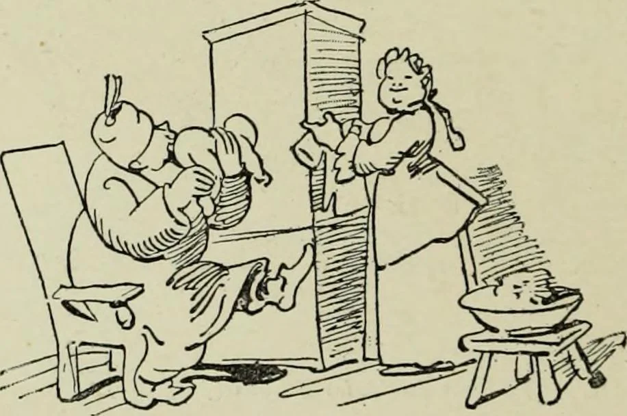 An illustration from L'art du rire et de la caricature, 1892, leaf 283