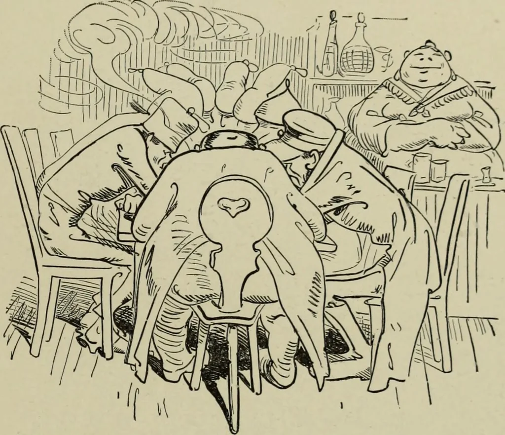 An illustration from L'art du rire et de la caricature, 1892, leaf 286