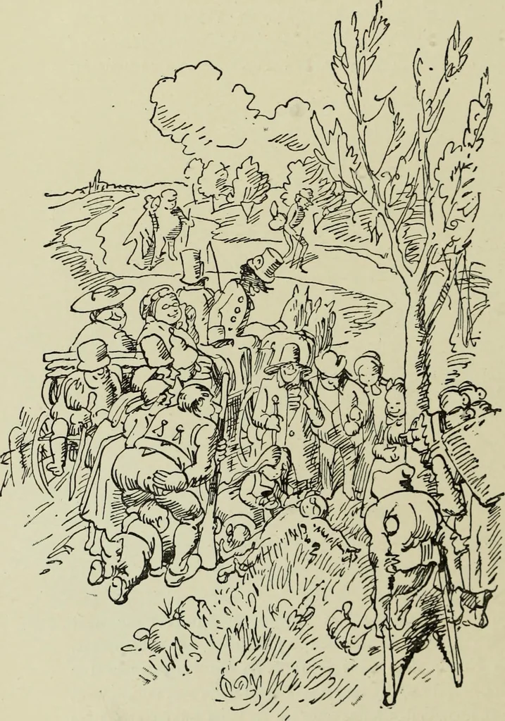 An illustration from L'art du rire et de la caricature, 1892, leaf 287