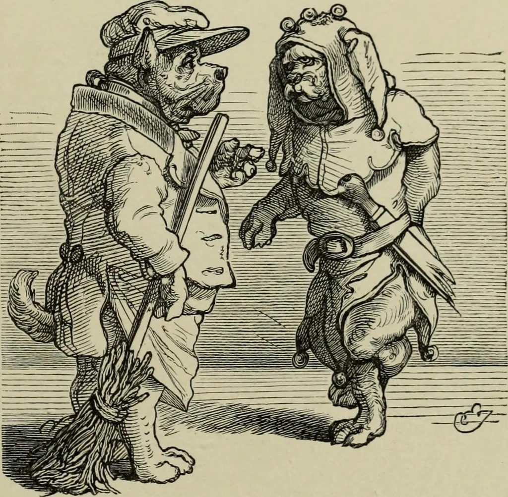 An illustration from L'art du rire et de la caricature, 1892, leaf 290
