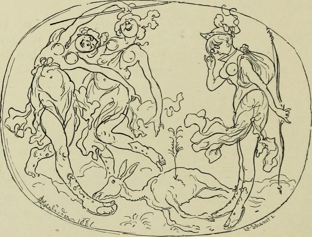 An illustration from L'art du rire et de la caricature, 1892, leaf 291