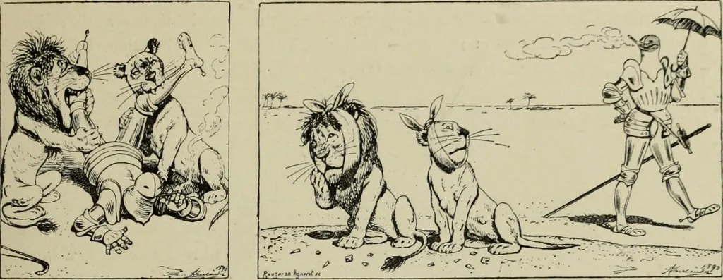 An illustration from L'art du rire et de la caricature, 1892, leaf 292