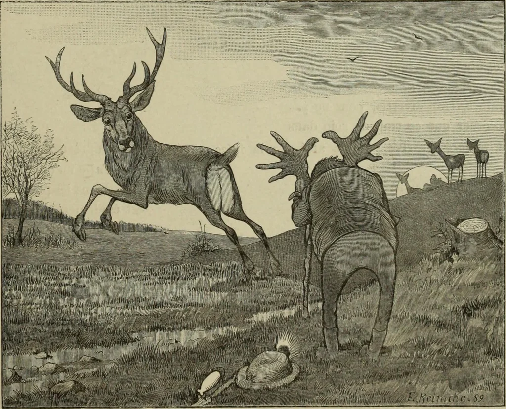 An illustration from L'art du rire et de la caricature, 1892, leaf 296