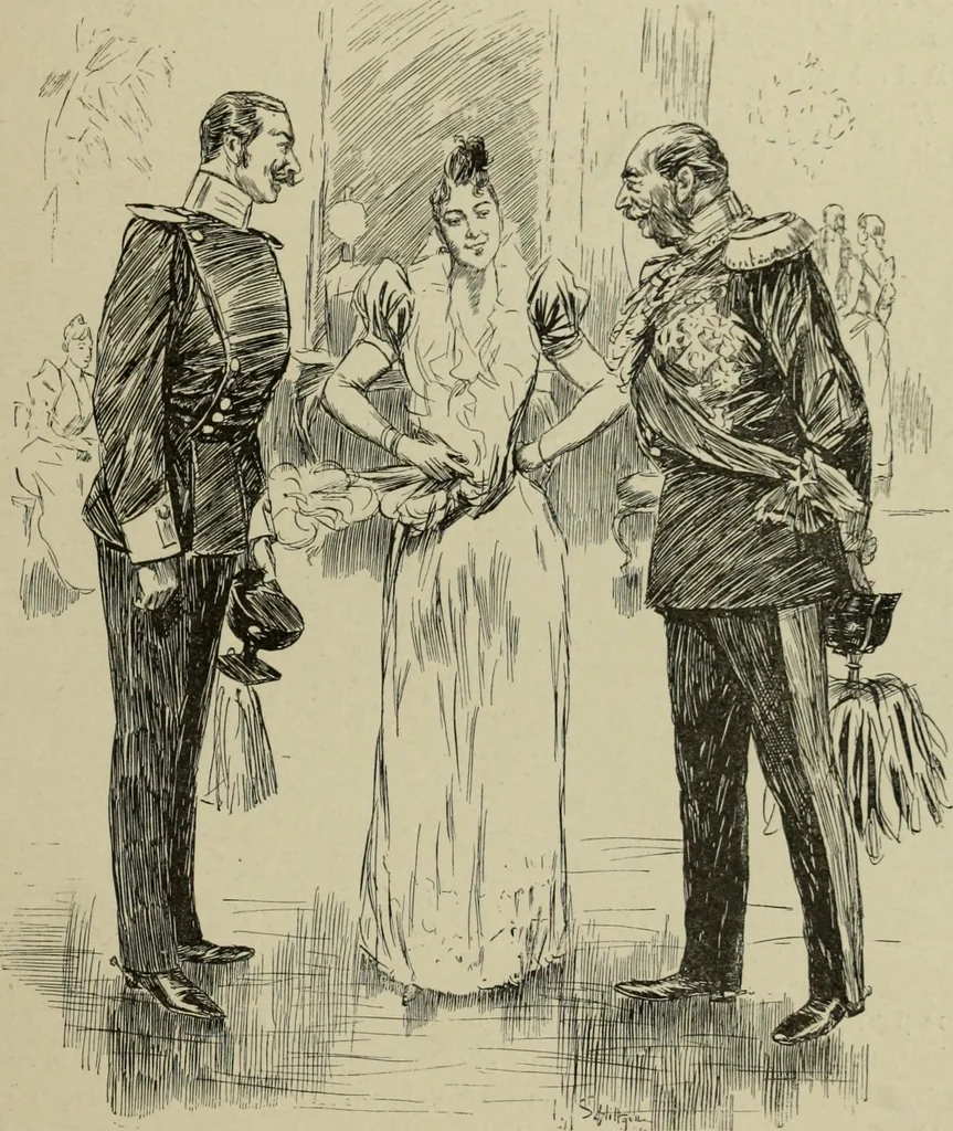 An illustration from L'art du rire et de la caricature, 1892, leaf 298