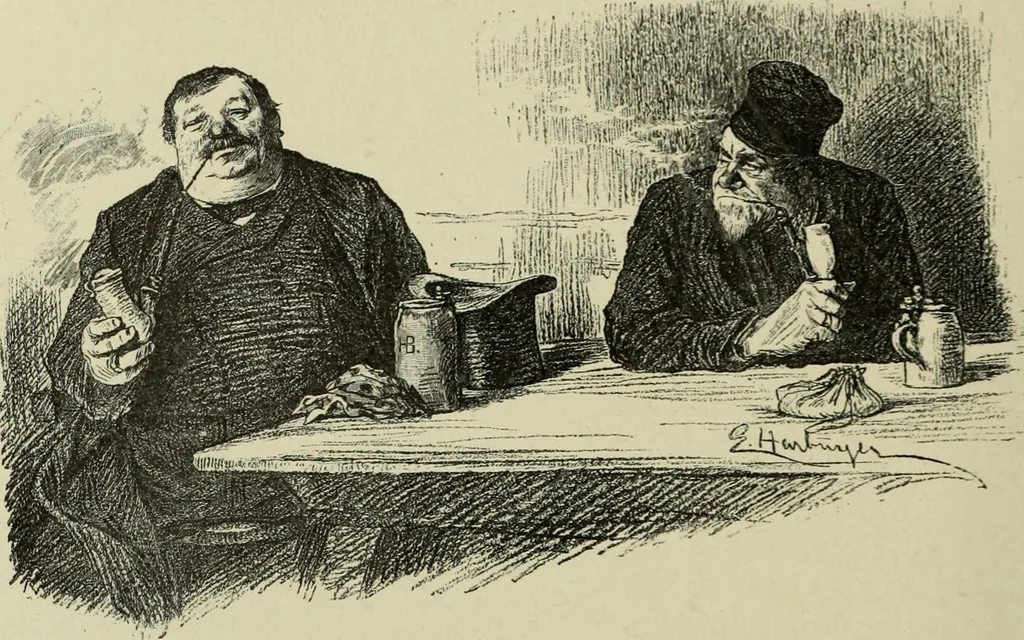 An illustration from L'art du rire et de la caricature, 1892, leaf 301