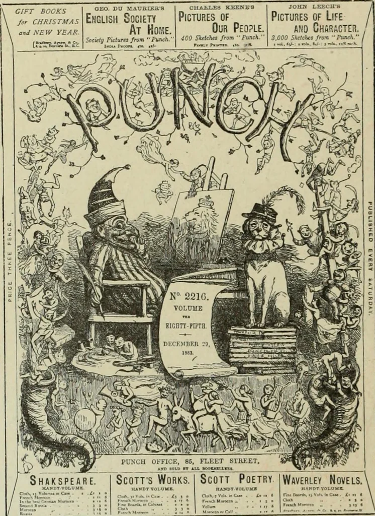 An illustration from L'art du rire et de la caricature, 1892, leaf 305