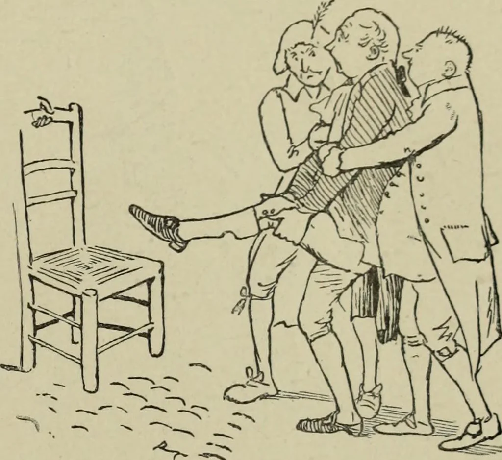 An illustration from L'art du rire et de la caricature, 1892, leaf 308
