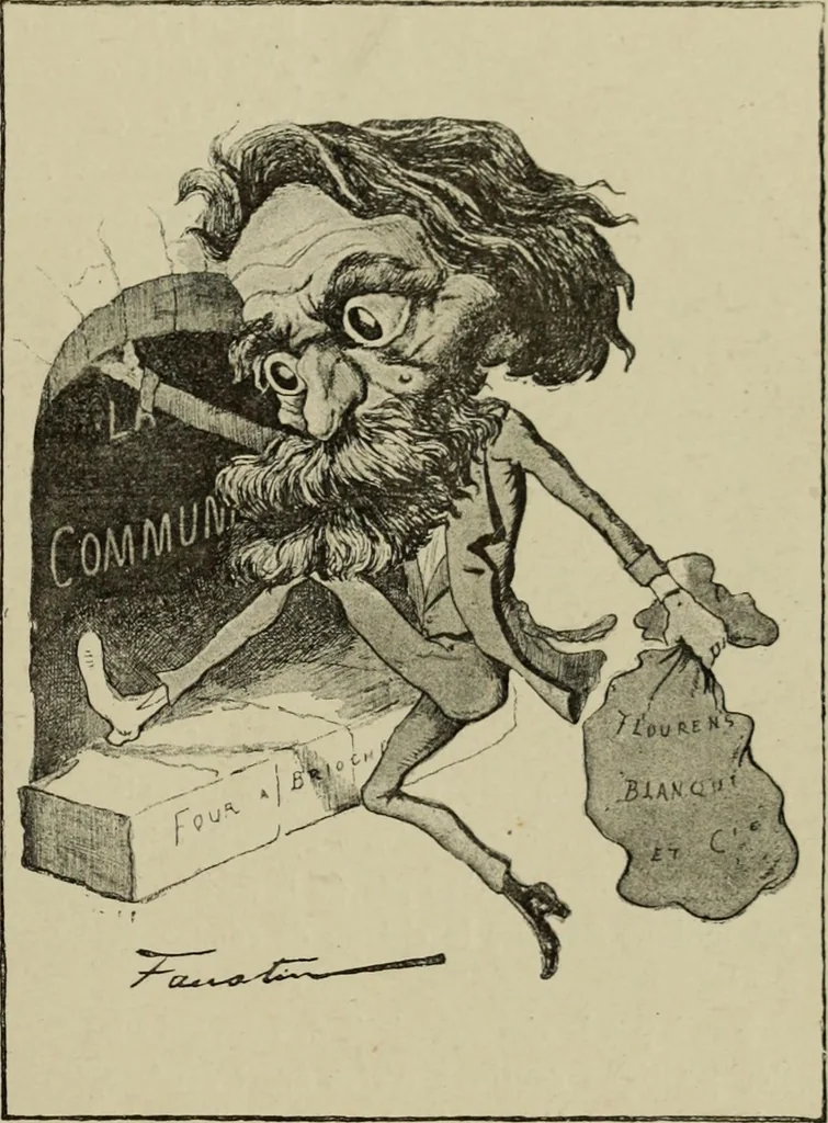 An illustration from L'art du rire et de la caricature, 1892, leaf 318