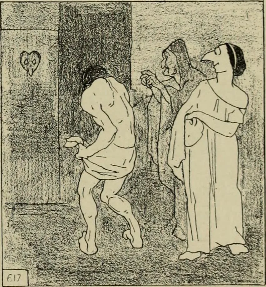 An illustration from L'art du rire et de la caricature, 1892, leaf 322