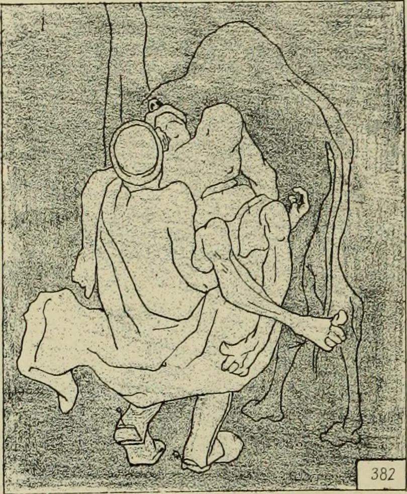 An illustration from L'art du rire et de la caricature, 1892, leaf 323