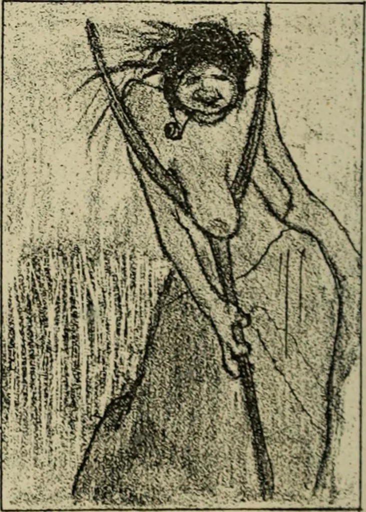 An illustration from L'art du rire et de la caricature, 1892, leaf 323