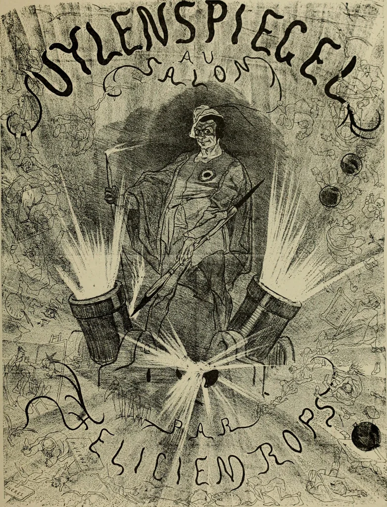An illustration from L'art du rire et de la caricature, 1892, leaf 324