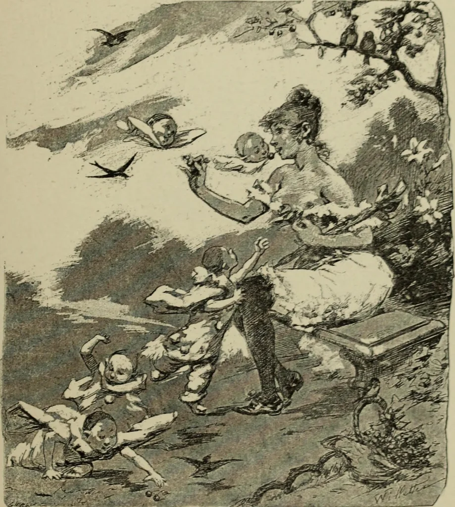 An illustration from L'art du rire et de la caricature, 1892, leaf 328