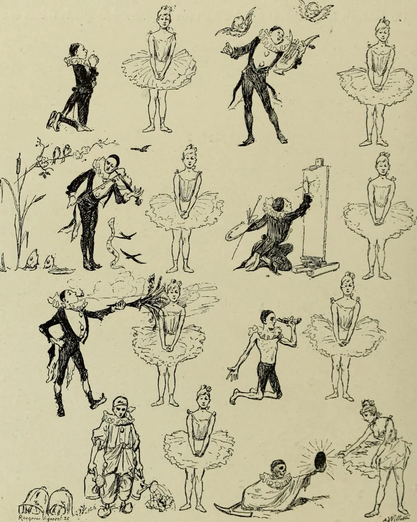 An illustration from L'art du rire et de la caricature, 1892, leaf 329