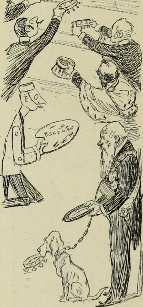 An illustration from L'art du rire et de la caricature, 1892, leaf 331