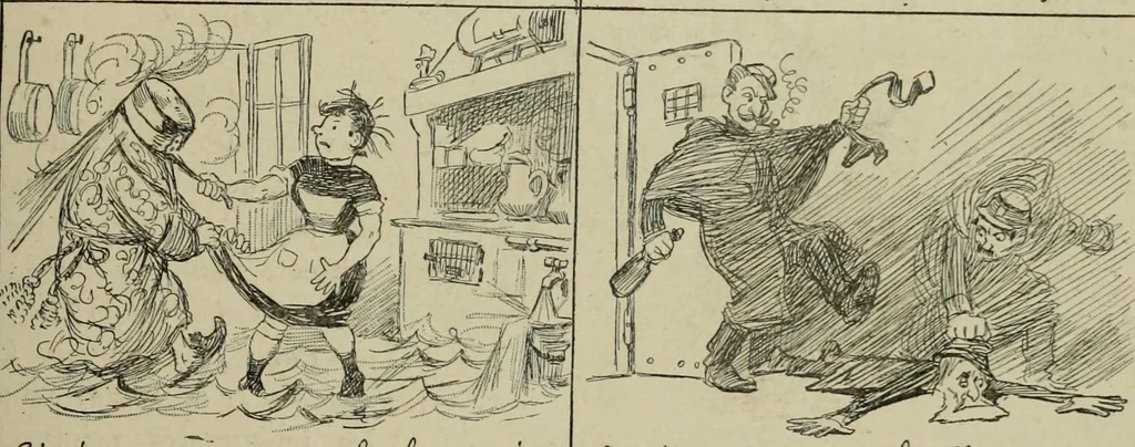 An illustration from L'art du rire et de la caricature, 1892, leaf 332
