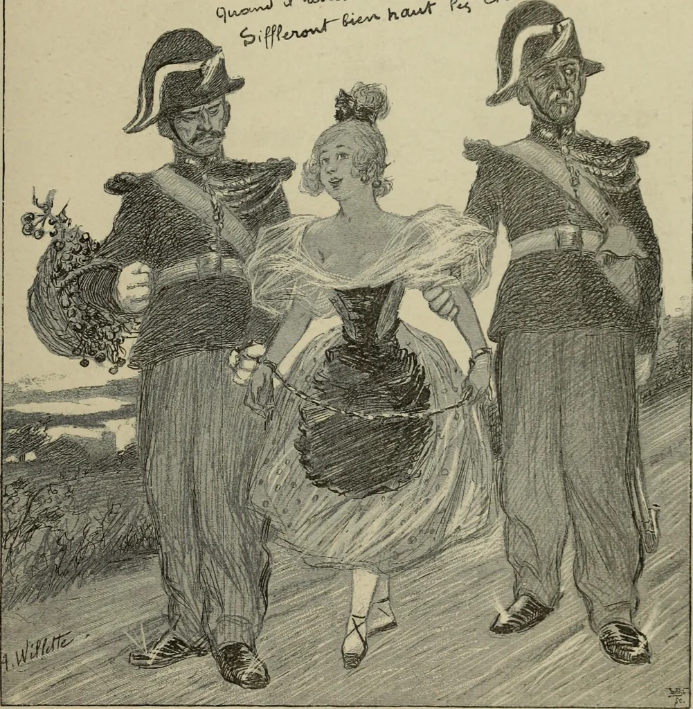 An illustration from L'art du rire et de la caricature, 1892, leaf 336