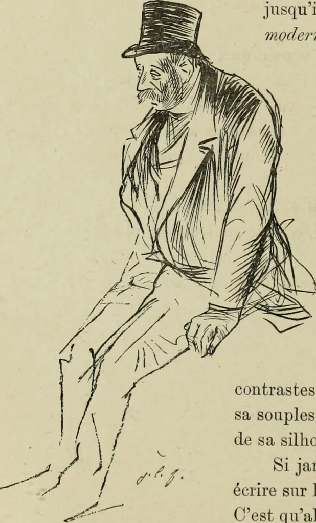 An illustration from L'art du rire et de la caricature, 1892, leaf 339