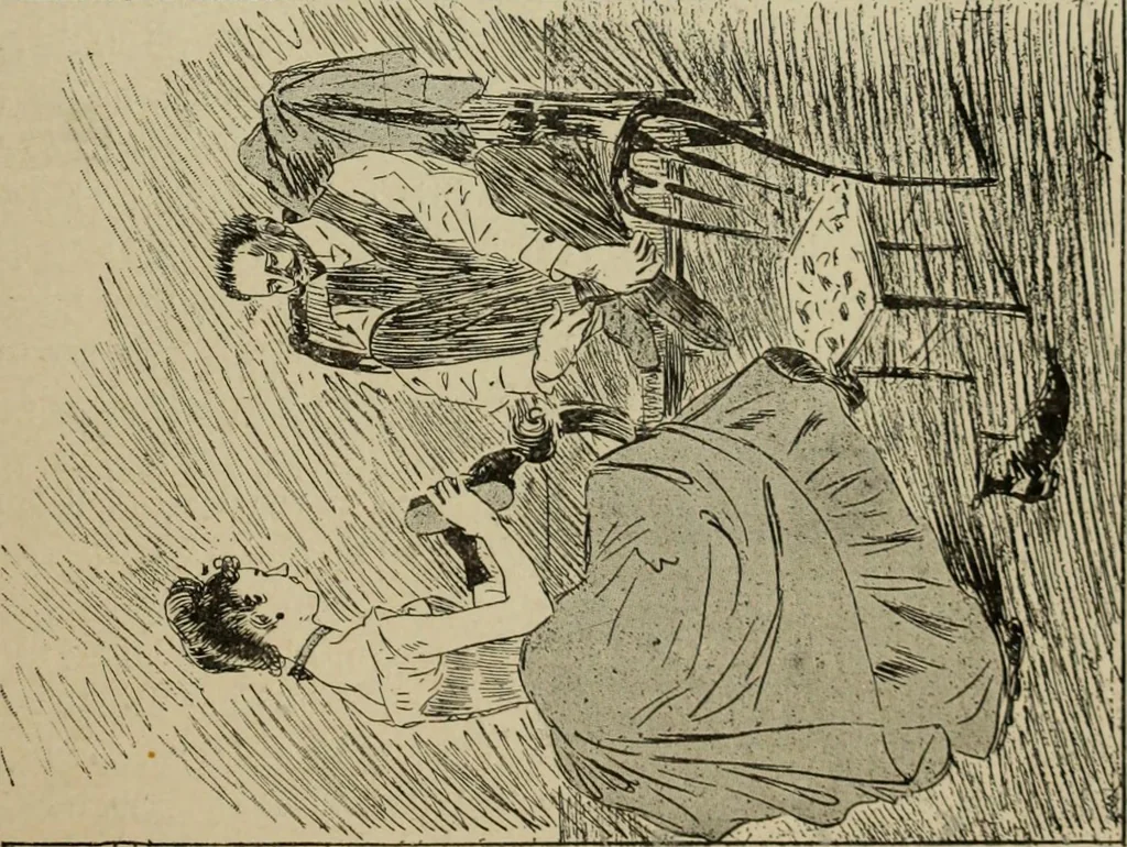 An illustration from L'art du rire et de la caricature, 1892, leaf 342
