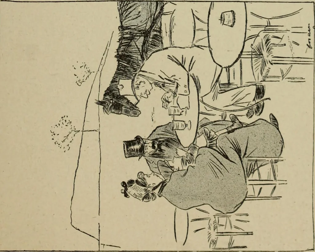 An illustration from L'art du rire et de la caricature, 1892, leaf 344