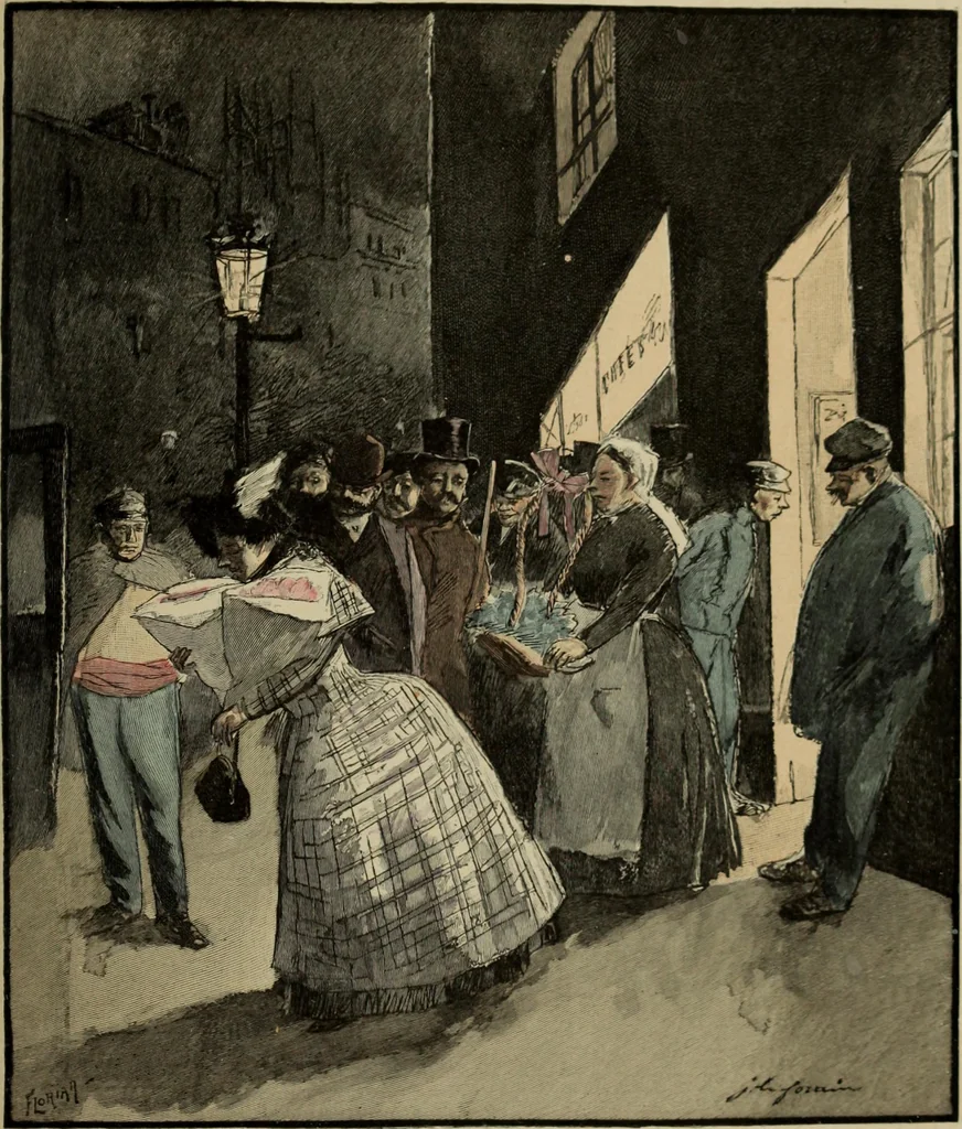 An illustration from L'art du rire et de la caricature, 1892, leaf 346