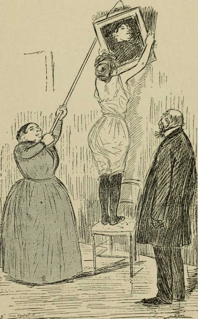 An illustration from L'art du rire et de la caricature, 1892, leaf 348