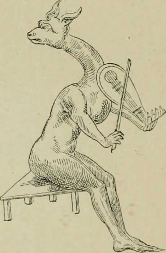 An illustration from L'art du rire et de la caricature, 1892, leaf 35