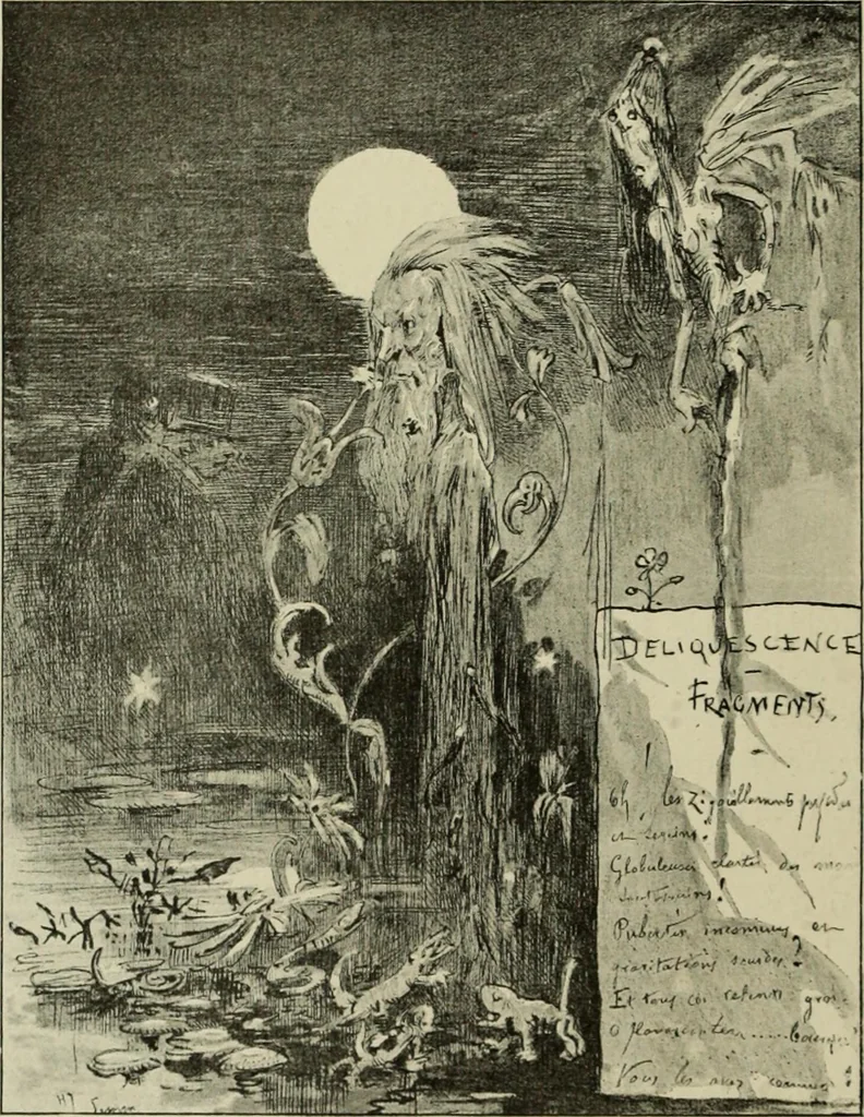 An illustration from L'art du rire et de la caricature, 1892, leaf 351