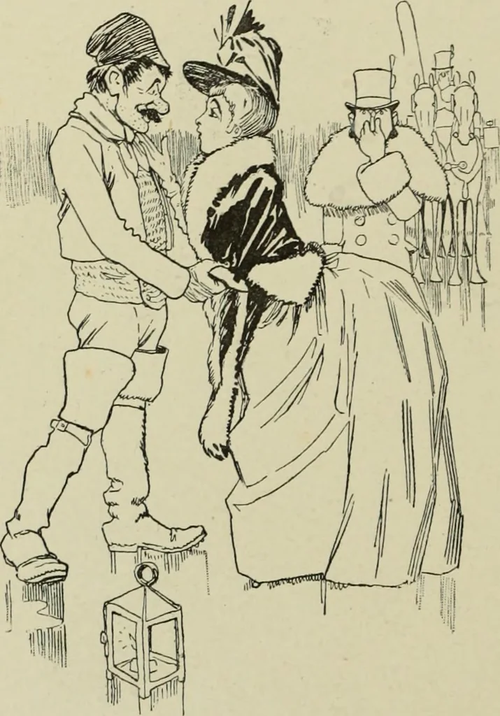 An illustration from L'art du rire et de la caricature, 1892, leaf 353