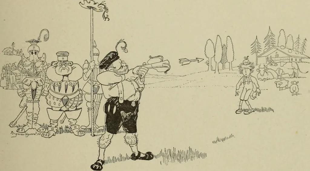 An illustration from L'art du rire et de la caricature, 1892, leaf 354