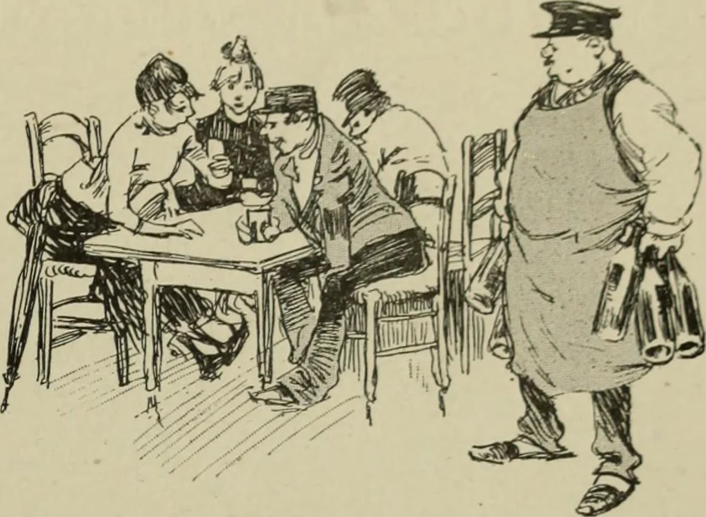 An illustration from L'art du rire et de la caricature, 1892, leaf 358