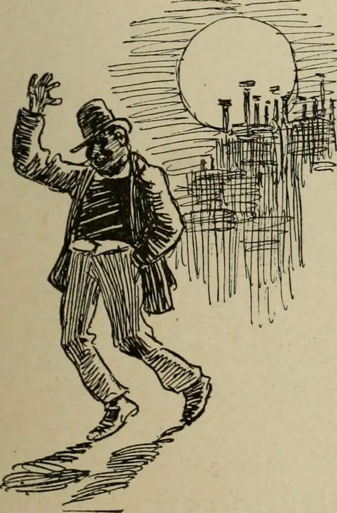 An illustration from L'art du rire et de la caricature, 1892, leaf 358