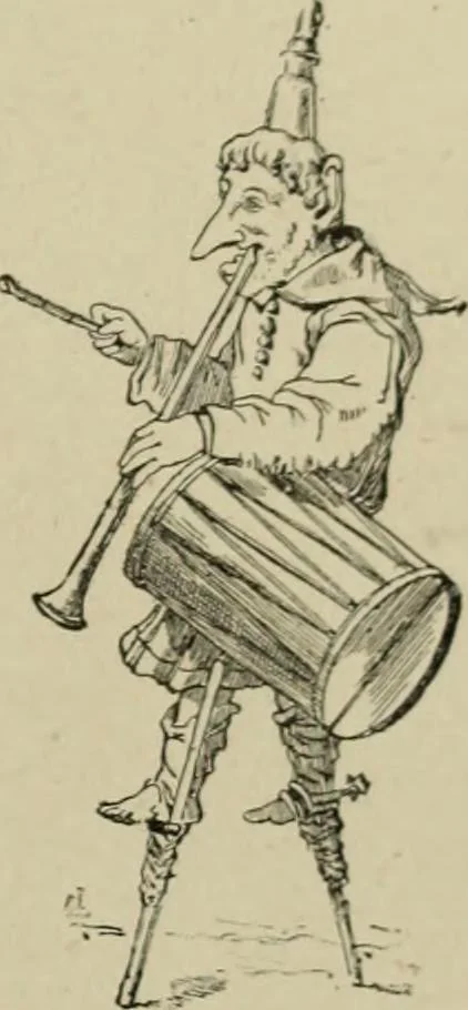 An illustration from L'art du rire et de la caricature, 1892, leaf 36