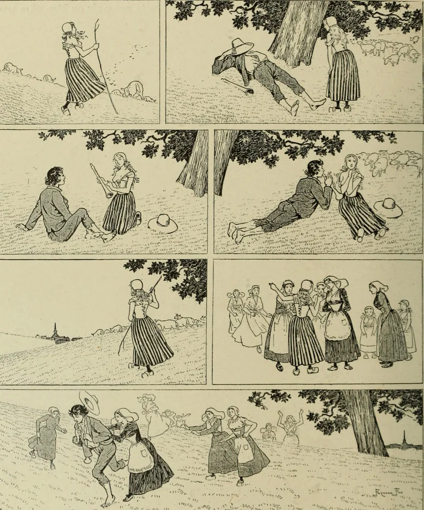 An illustration from L'art du rire et de la caricature, 1892, leaf 363