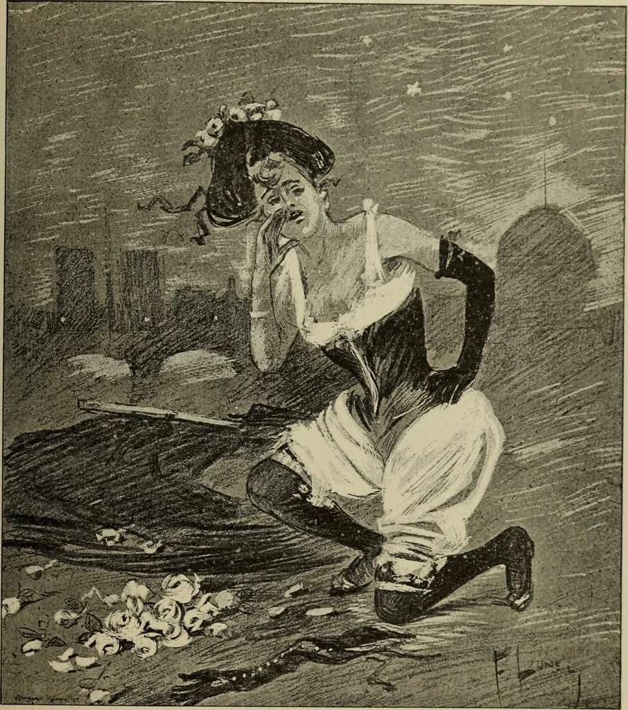An illustration from L'art du rire et de la caricature, 1892, leaf 364