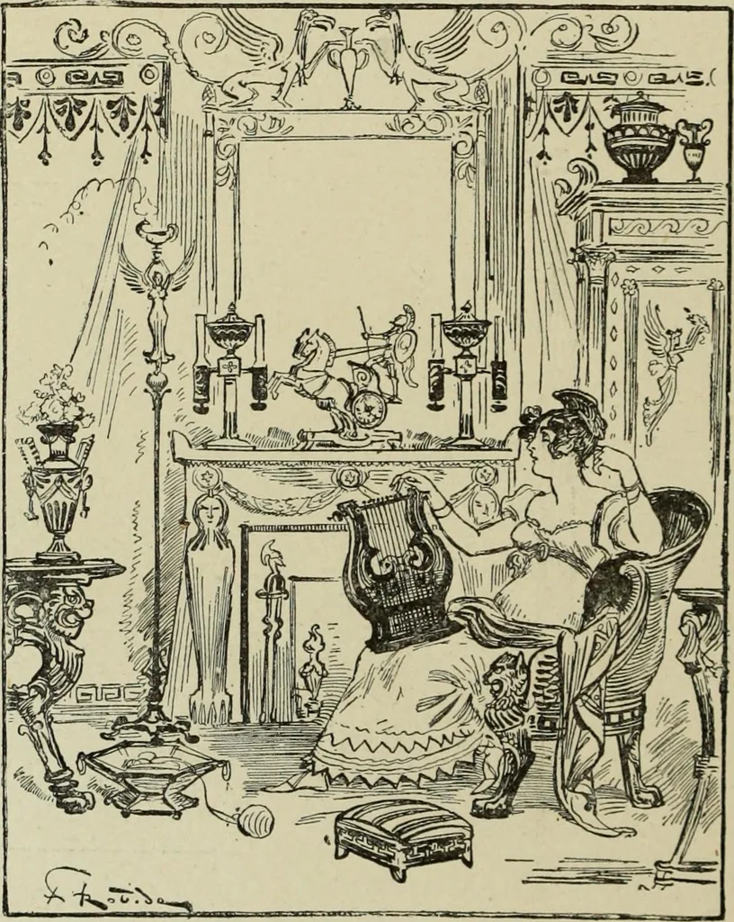 An illustration from L'art du rire et de la caricature, 1892, leaf 367