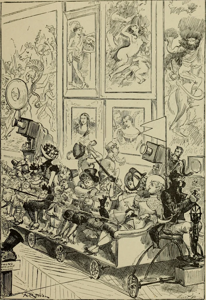 An illustration from L'art du rire et de la caricature, 1892, leaf 368
