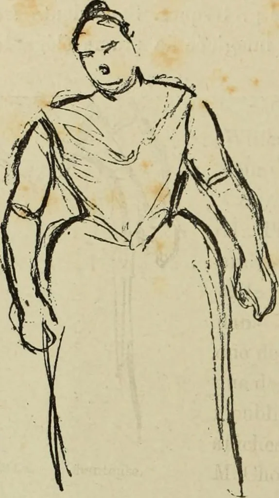 An illustration from L'art du rire et de la caricature, 1892, leaf 377
