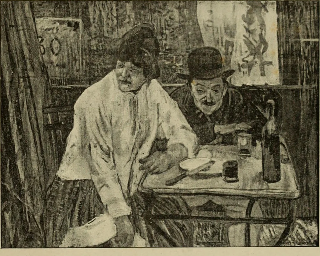 An illustration from L'art du rire et de la caricature, 1892, leaf 378