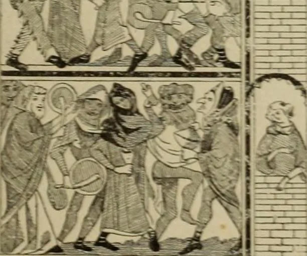 An illustration from L'art du rire et de la caricature, 1892, leaf 38