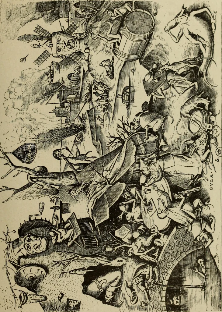 An illustration from L'art du rire et de la caricature, 1892, leaf 52