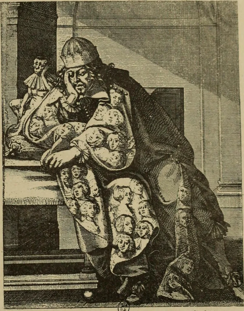 An illustration from L'art du rire et de la caricature, 1892, leaf 64