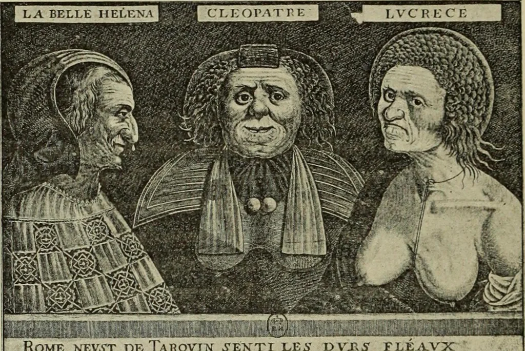 An illustration from L'art du rire et de la caricature, 1892, leaf 77