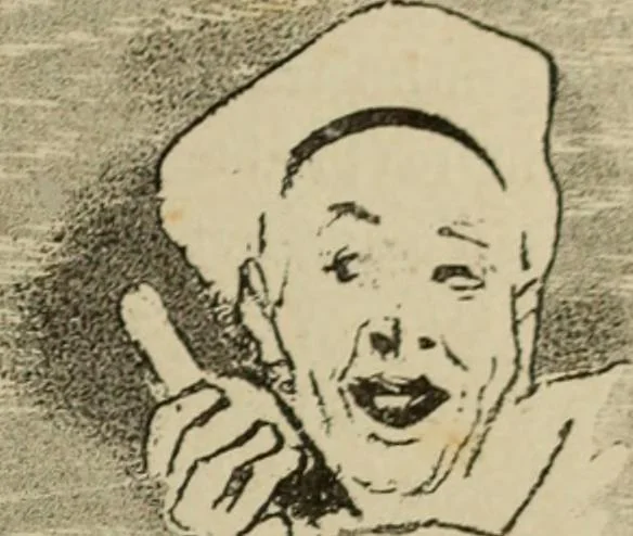 An illustration from L'art du rire et de la caricature, 1892, leaf 8