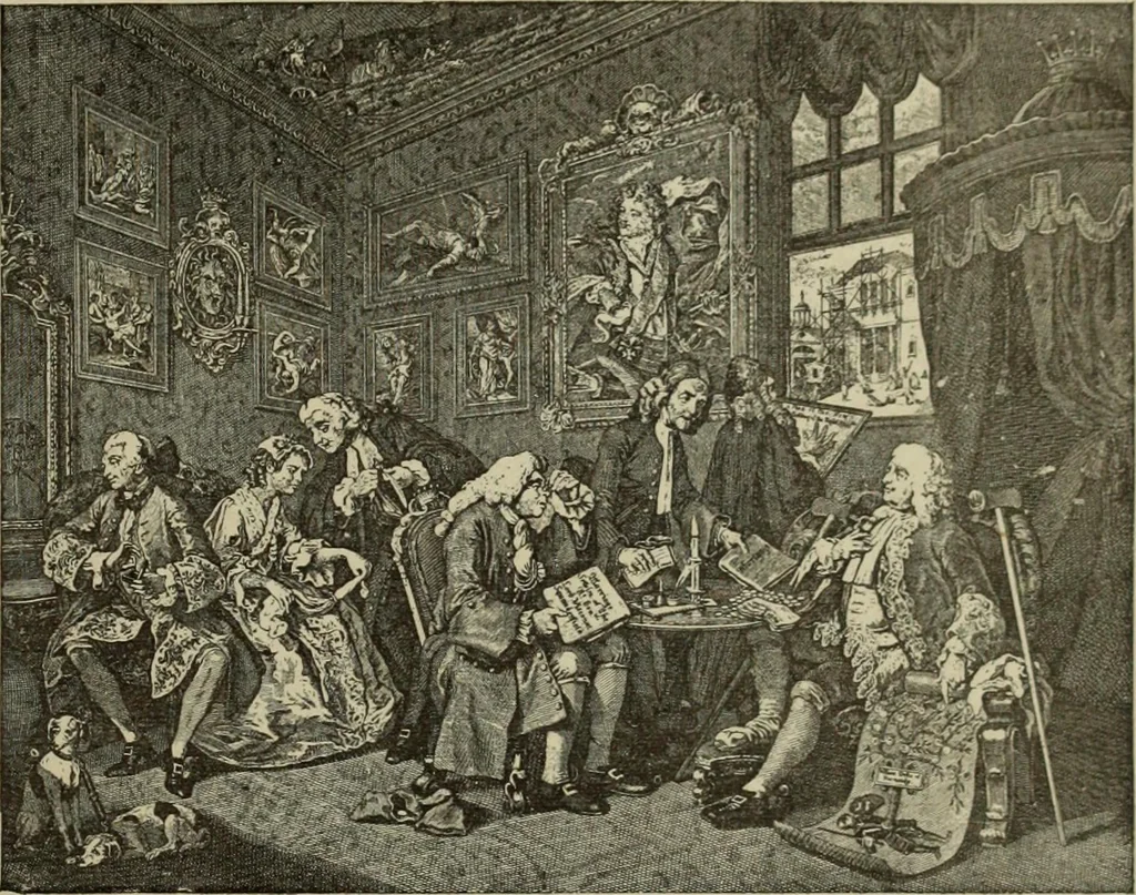 An illustration from L'art du rire et de la caricature, 1892, leaf 84