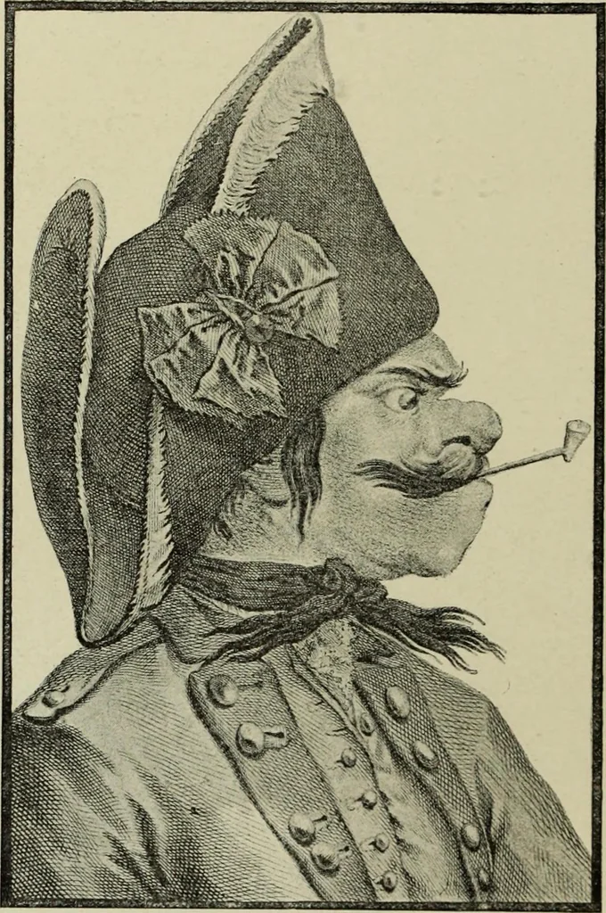 An illustration from L'art du rire et de la caricature, 1892, leaf 97