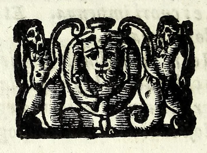 An illustration from L'arte de' cenni : con la quale formandosi fauella visibile, si tratta della muta eloquenza, che non e' altro che vn facondo silentio : diuisa in due parti ..., 1616, leaf 294